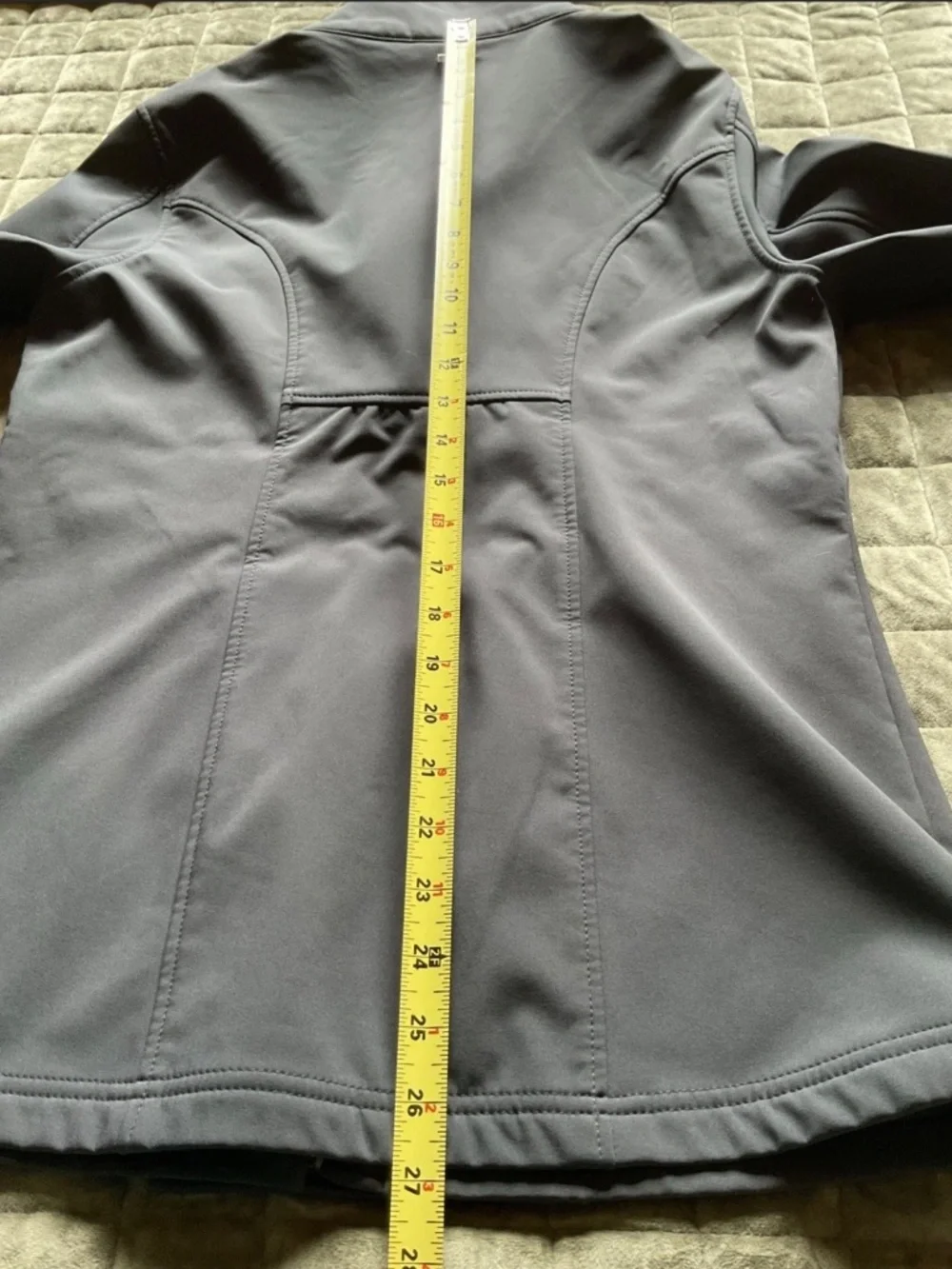 PrAna Martina Jacket Coat Gray Medium Soft Shell - Picture 9 of 11